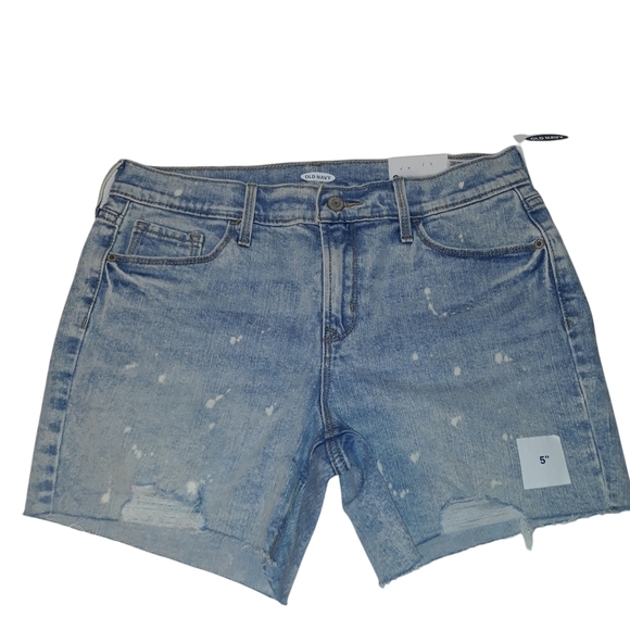BUNDLE 2 Old Navy Women's Denim Shorts size 6 - Picture 2 of 15